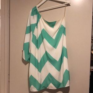 One shouldered dress